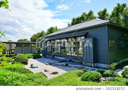 Scenery of Benten Historical Park in Ishikari City, Hokkaido in summer 102329251
