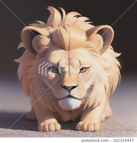 Lion / AI-generated image Lion / AI-generated image 102329447