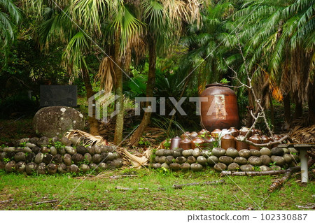 Hachijojima island sake monument Hachijojima island sake monument 102330887
