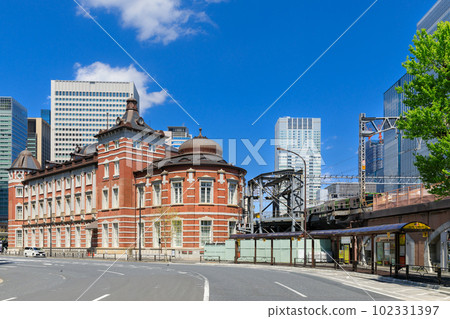 東京站_丸之內車站大樓的絕景 東京站_丸之內車站大樓的絕景 102331397