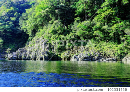 Fresh green Dorokyo Gorge 102331536