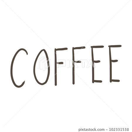 Coffee hand-painted fashionable Coffee hand-painted fashionable 102331538