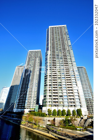 東京都中央區勝哄高層公寓景觀 102332047