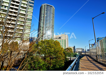 東京都中央區勝哄高層公寓景觀 102332054
