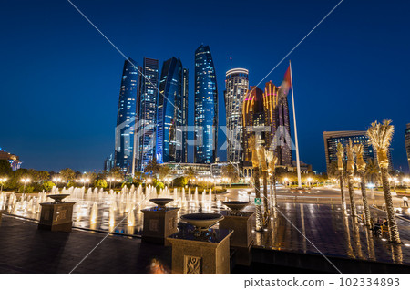 Abu Dhabi, United Arab Emirates - April 5, 2021 Abu Dhabi, United Arab Emirates - April 5, 2021 102334893
