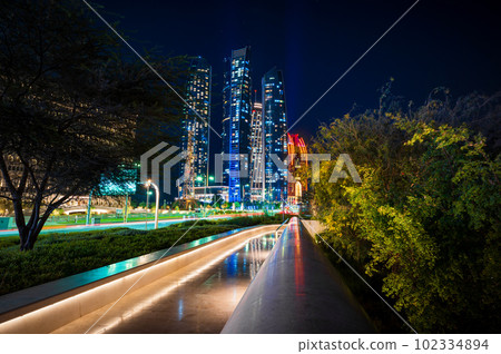 Abu Dhabi, United Arab Emirates - April 5, 2021 Abu Dhabi, United Arab Emirates - April 5, 2021 102334894
