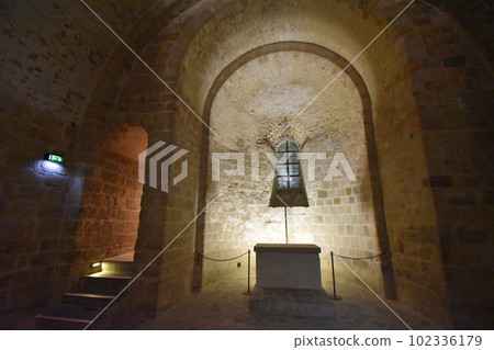 Chapel of St. Martin in Mont Saint-Michel Abbey Chapel of St. Martin in Mont Saint-Michel Abbey 102336179