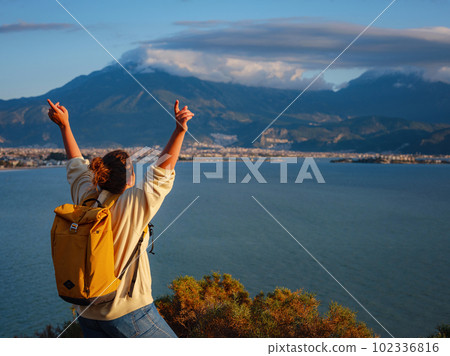 Travel and active lifestyle concept. Travel and active lifestyle concept. 102336816