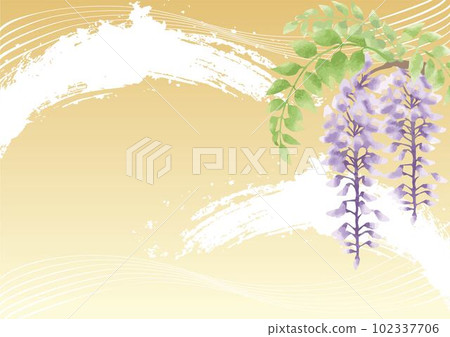 紫藤花日式日式圖案框架背景圖素材 紫藤花日式日式圖案框架背景圖素材 102337706