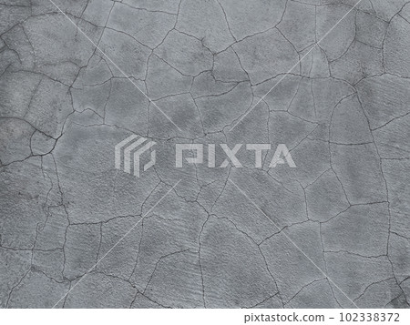 Horizontal background image of cracked gray concrete wall Horizontal background image of cracked gray concrete wall 102338372