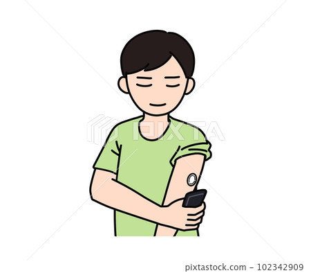 continuous self-monitoring blood glucose meter continuous self-monitoring blood glucose meter 102342909