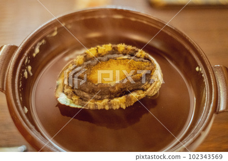 【#Japanese restaurant】Steamed abalone 【#Japanese restaurant】Steamed abalone 102343569