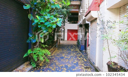 商圈中的小巷子 102345434