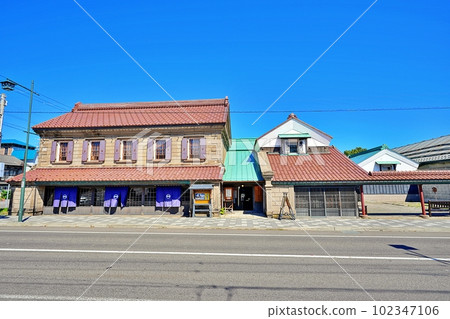 北海道增毛町故鄉歷史街“舊商屋丸一馬屋” 102347106