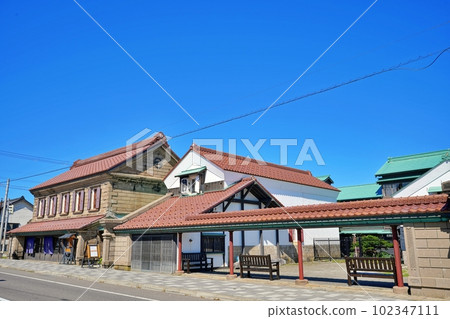 Hokkaido Mashike-cho Furusato Historical Street ``Former Merchant House Maru-Ippon-ma-ya'' 102347111
