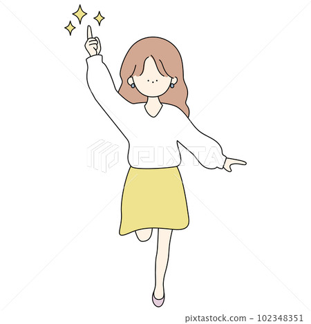以最好的成績開始跑步的女孩 102348351