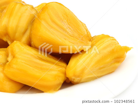 Juicy jackfruit flesh Juicy jackfruit flesh 102348561