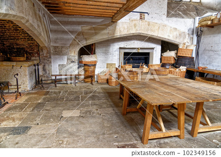 Hampton Court Palace kitchens, Surrey - London United Kingdom Hampton Court Palace kitchens, Surrey - London United Kingdom 102349156