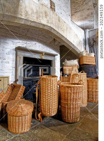 Hampton Court Palace kitchens, Surrey - London United Kingdom 102349159