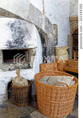 Hampton Court Palace kitchens, Surrey - London United Kingdom 102349168