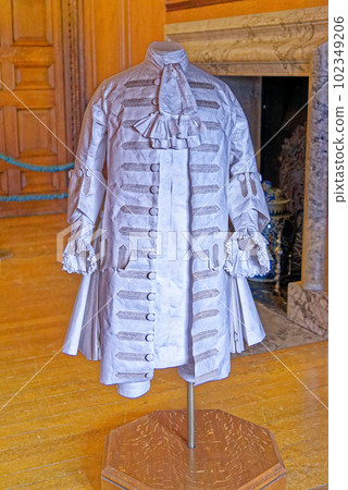 Vintage old dress at Hampton Court Palace Vintage old dress at Hampton Court Palace 102349206