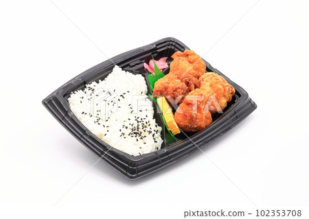 image of fried chicken bento image of fried chicken bento 102353708