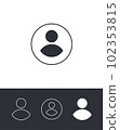 User Profile or Login ID Icons 102353815