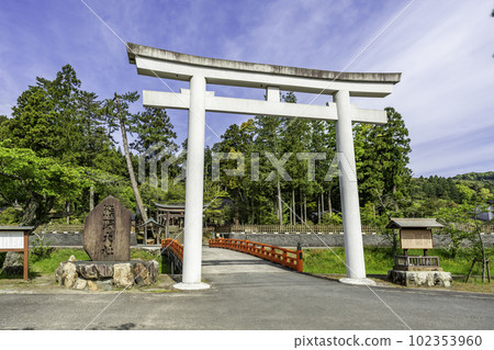 出雲一宮熊野大社鳥居島根縣松江市 出雲一宮熊野大社鳥居島根縣松江市 102353960