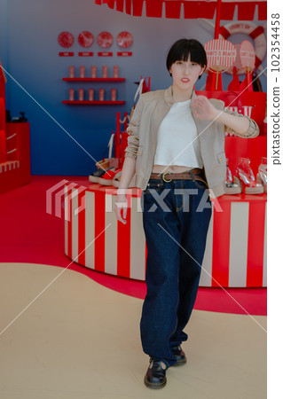 Young people Generation Z 102354458