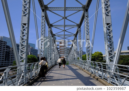 Tennozu Fureai Bridge Tennozu Fureai Bridge 102359987