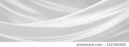 懸垂的絲綢白布背景紋理 懸垂的絲綢白布背景紋理 102360485