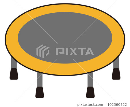 Trampoline illustrations Trampoline illustrations 102360522