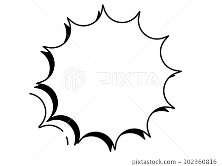 callout with shadow 102360816