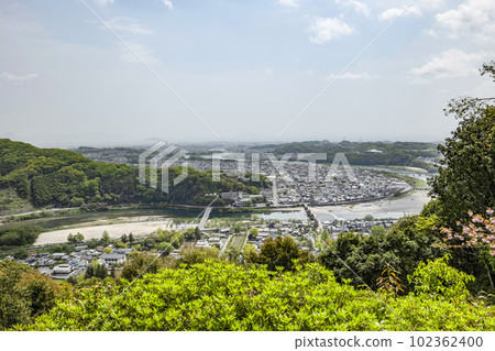 View from Iwakuni Castle Ropeway Summit Station Square View from Iwakuni Castle Ropeway Summit Station Square 102362400