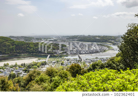 View from Iwakuni Castle Ropeway Summit Station Square View from Iwakuni Castle Ropeway Summit Station Square 102362401