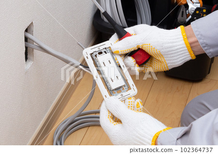 Electrical work (outlet work) Electrical work (outlet work) 102364737