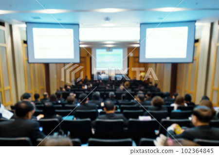 Blur of business Conference and Presentation in the conference hall Blur of business Conference and Presentation in the conference hall 102364845