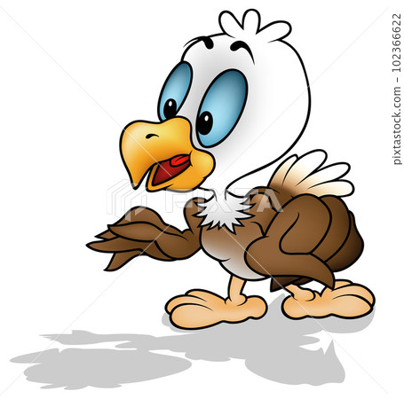 Blue-eyed Young Bald Eagle Blue-eyed Young Bald Eagle 102366622