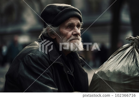 留鬍子的無家可歸者：人工智能工作 102366716