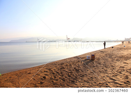 Kehi no Matsubara, Tsuruga Bay, Matsubayashi, Matsubara Beach, 福井縣, Tsuruga City, Tsuruga Bay, Kehi no Matsubara Beach, Beach, Fishing Area 102367460