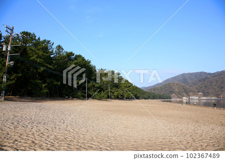 Kehi no Matsubara, Tsuruga Bay, Matsubayashi, Matsubara Beach, Fukui Prefecture, Tsuruga City, Tsuruga Bay, Kehi no Matsubara Beach, Beach, Fishing Area Kehi no Matsubara, Tsuruga Bay, Matsubayashi, Matsubara Beach, Fukui Prefecture, Tsuruga City, Tsuruga Bay, Kehi no Matsubara Beach, Beach, Fishing Area 102367489