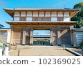 Sightseeing spot in Ibaraki prefecture "Mito Castle" Throat force "Otemon" 102369025