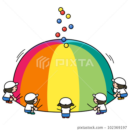 Sports Day Para-Balloon Popcorn Sports Day Para-Balloon Popcorn 102369197