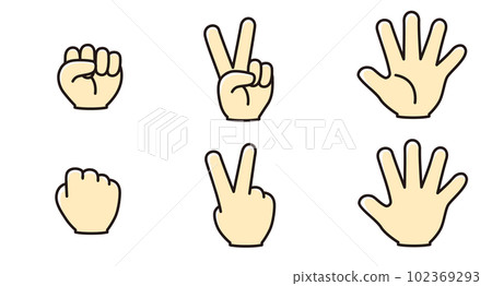 Rock paper scissors 102369293