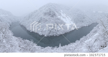 富山_莊川峽雪景 102371715