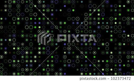 Colored flashing rotating circles with a dot on black bg. Abstract festive background for advertising, congratulations, text. Colorful creative flat dynamic shapes. Business bg. 3D render Colored flashing rotating circles with a dot on black bg. Abstract festive background for advertising, congratulations, text. Colorful creative flat dynamic shapes. Business bg. 3D render 102373472