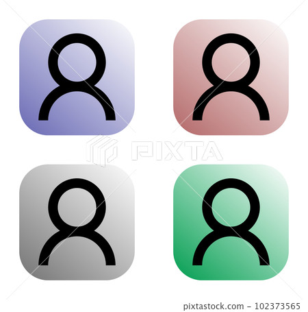 Icon representing a silhouette of a person 102373565