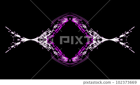 Abstract 3d particles on black background. 3D rendering Abstract 3d particles on black background. 3D rendering 102373669