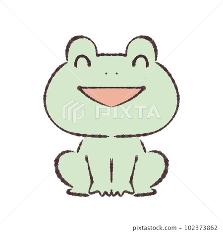 Illustration material of frog 102373862