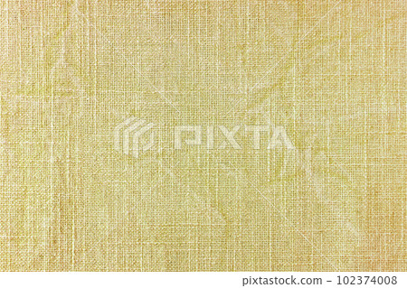 Natural yellow linen fabric texture background Natural yellow linen fabric texture background 102374008